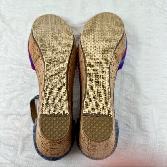 Toms Multi-color Wedges- Size 8.5 - Picture 13 of 14